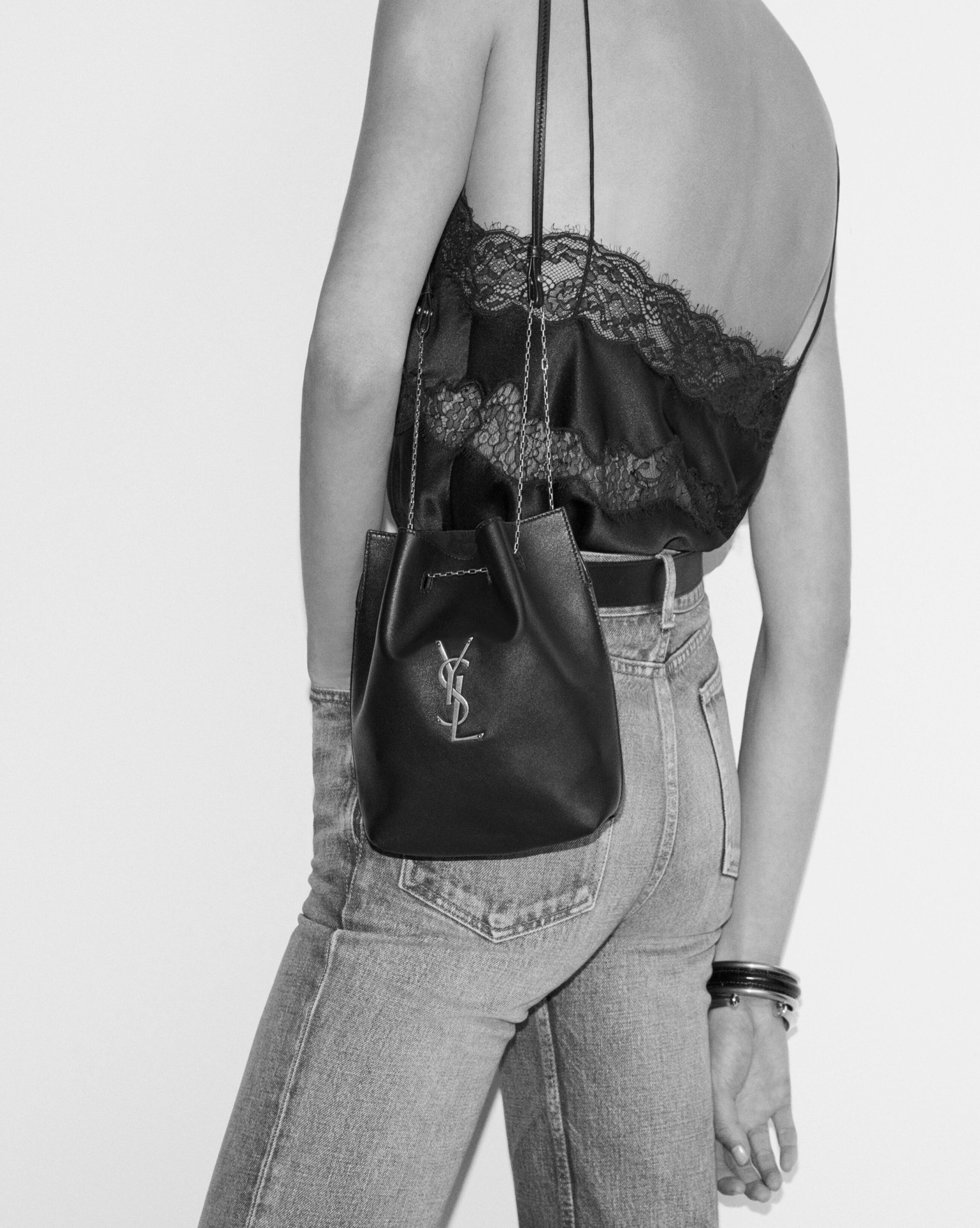 YSL POCHON in lambskin - Image 3